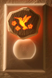 Hummingbird Night Light