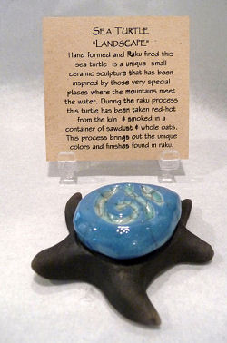 Raku Sea Turtle