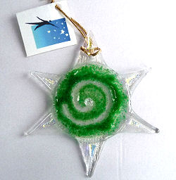 Art Glass Chakra Energy Star