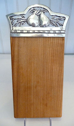 Pewter Pears Cutting Board by Basic Spirit