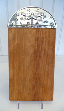 Pewter Dragonfly Cutting Board by Basic Spirit